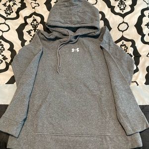 Under Armour Women’s Dark gray Hoodie Sweatshirt Size Medium.